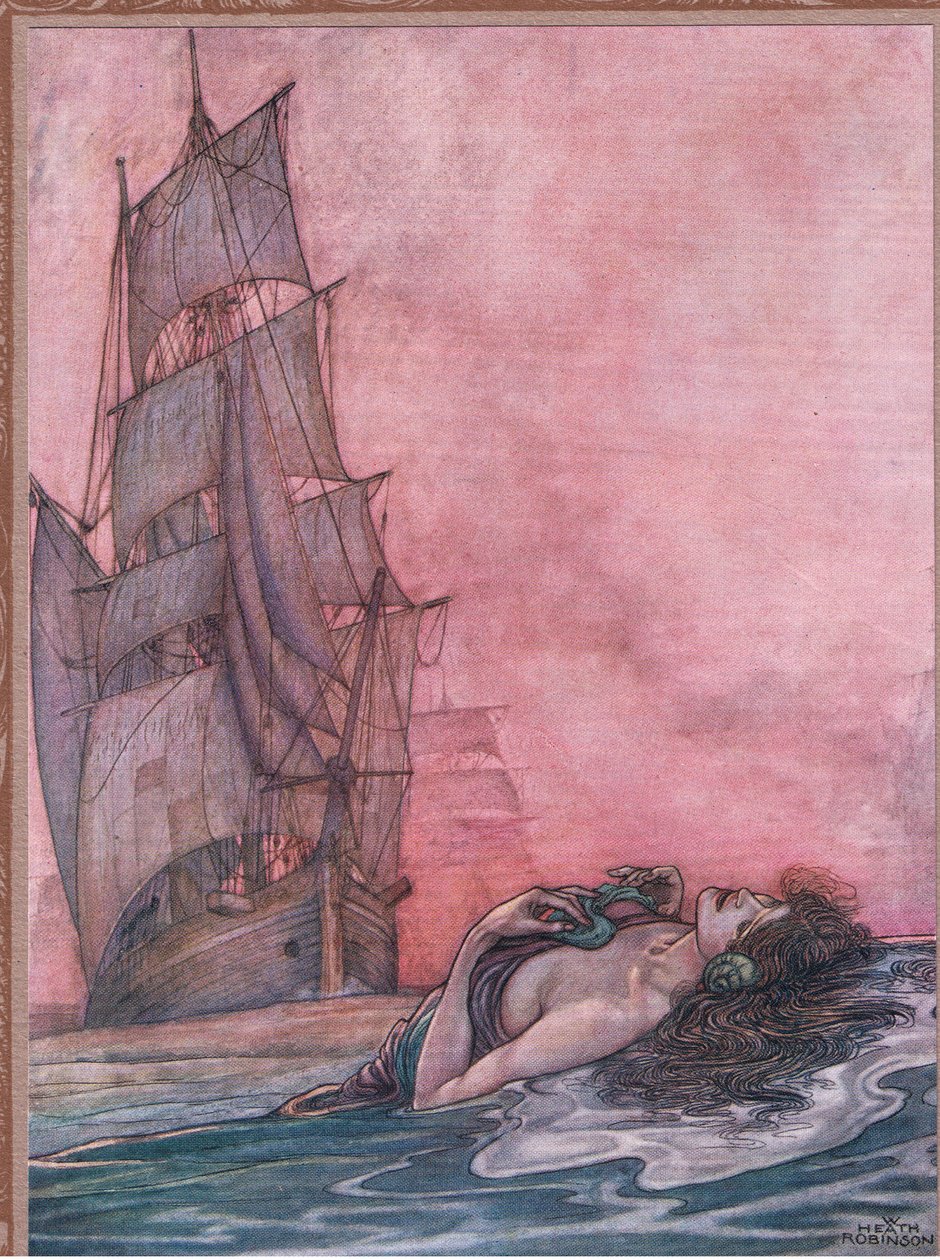 Hun ringer oss, fortsatt umatet av William Heath Robinson