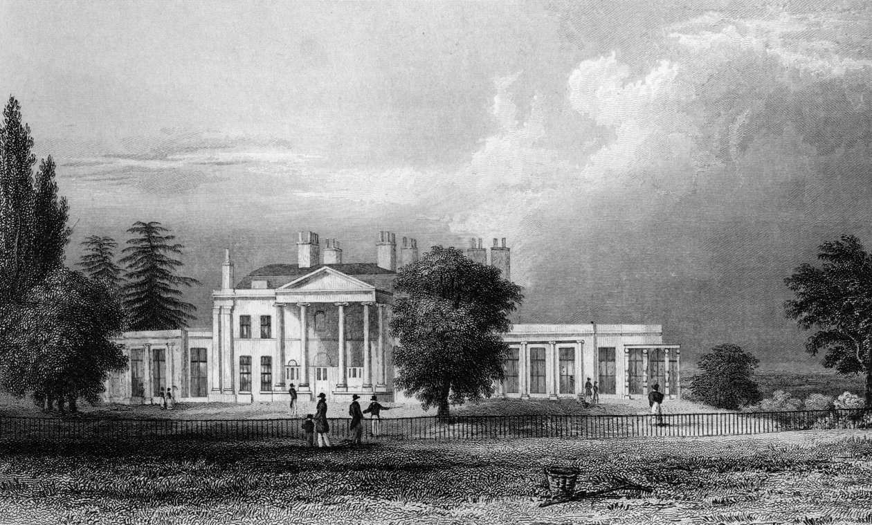Highlands, Essex, gravert av John Rogers, 1831 av William Henry Bartlett