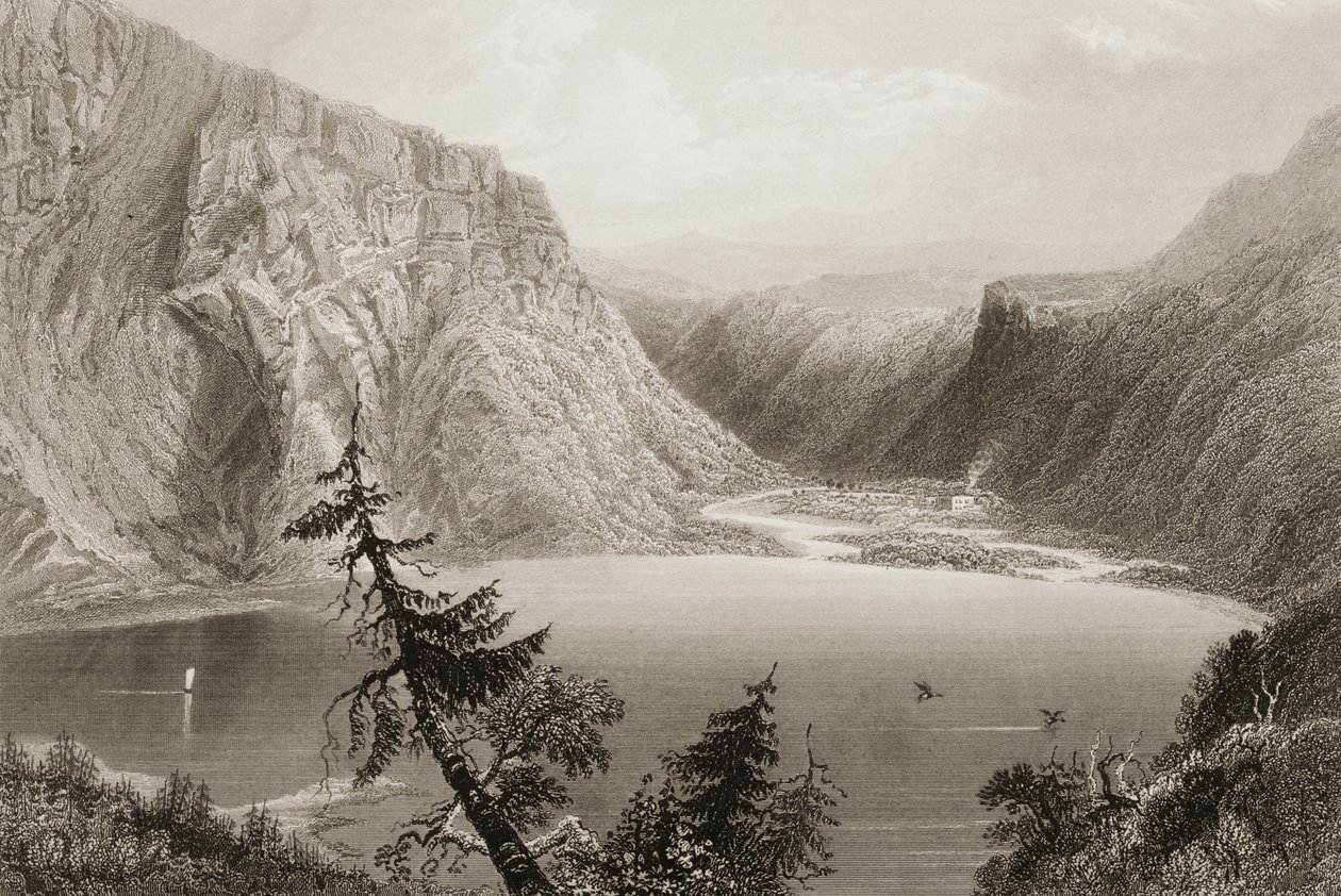 Luggela Lake, County Wicklow, fra 