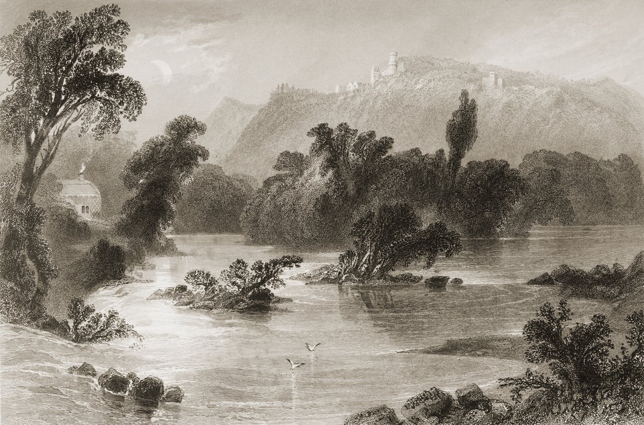 The Meeting of the Water, Vale of Avoca, County Wicklow, fra 