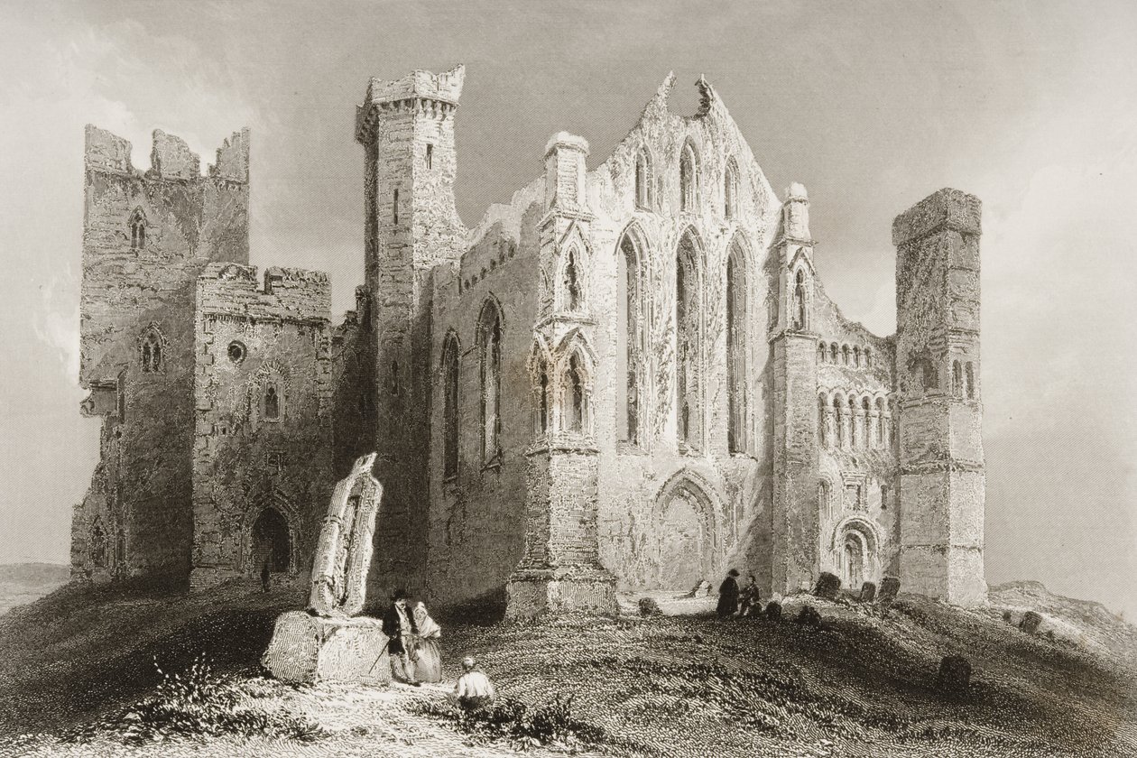 The Rock of Cashel, County Tipperary, Irland, fra 