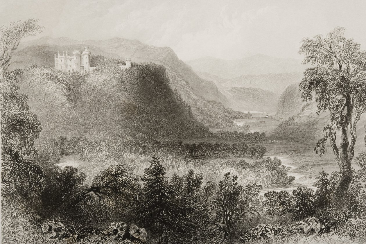 Vale of Avoca, County Wicklow, Irland, fra 