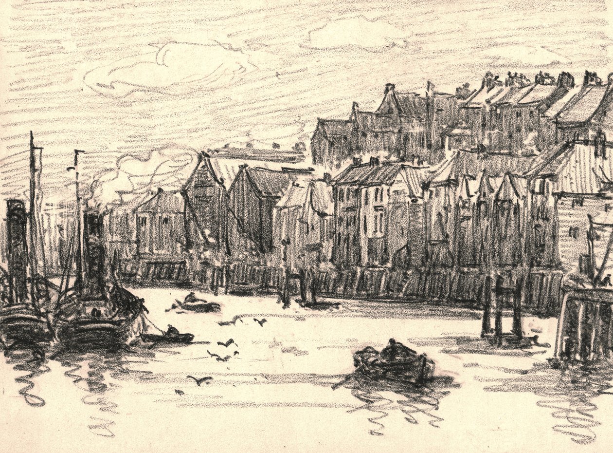 North Shields (kull på papir) av William Henry Charlton