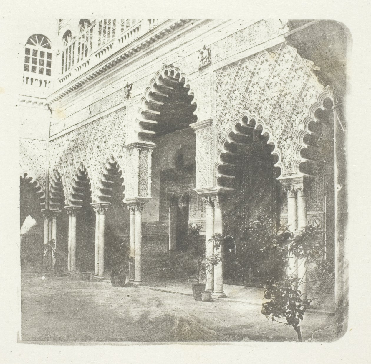 Alcazar de Sevilla av William Henry Fox Talbot
