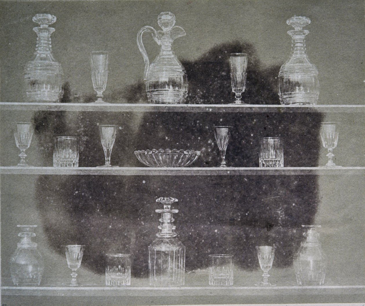 Artikler av glass, fotografi, fra Pencil of Nature, 1844 av William Henry Fox Talbot