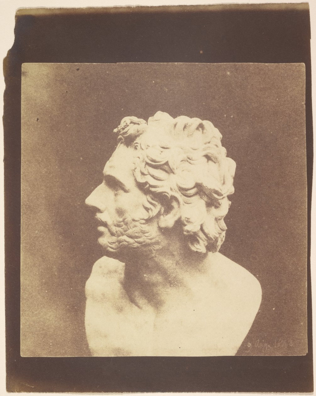 [Byste av Patroklos] av William Henry Fox Talbot