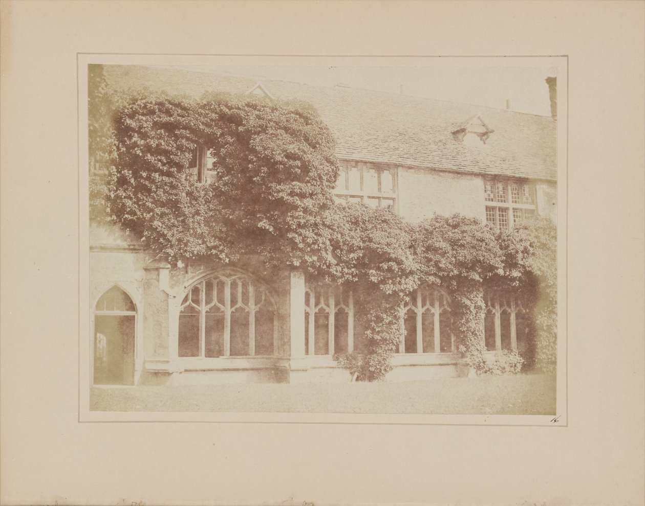 Klostergangene i Lacock Abbey av William Henry Fox Talbot