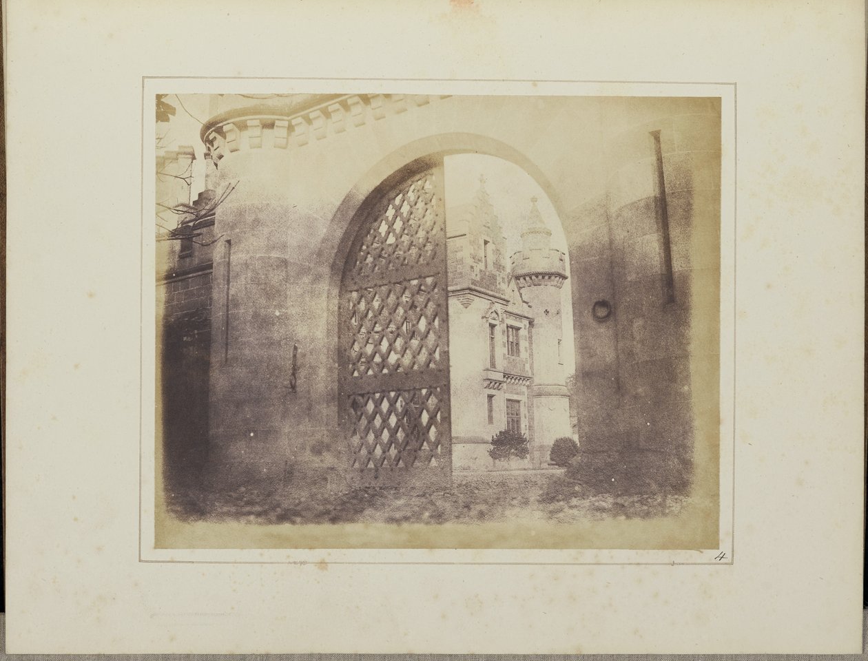 Inngangsporten, Abbotsford av William Henry Fox Talbot