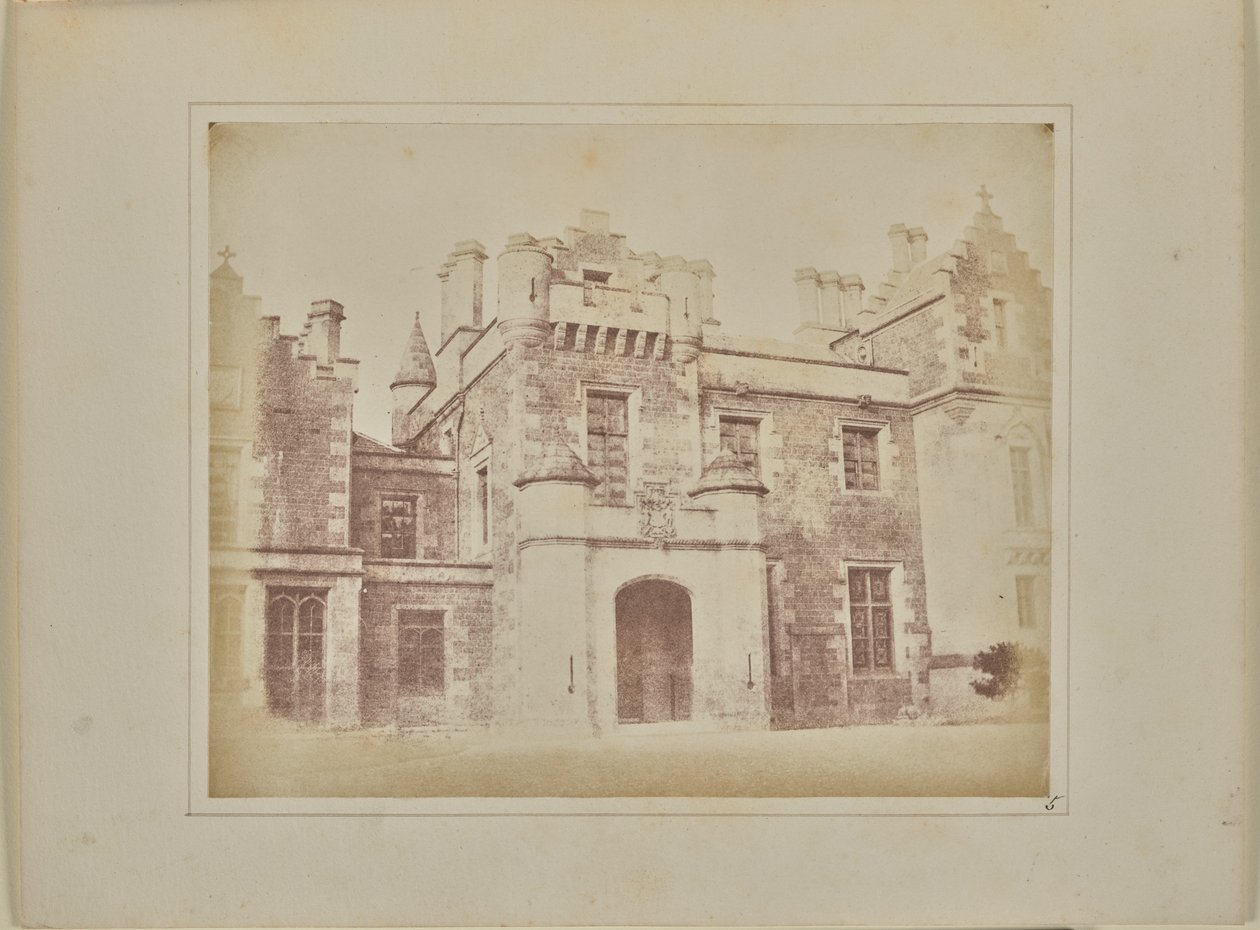 Halldør, Abbotsford av William Henry Fox Talbot