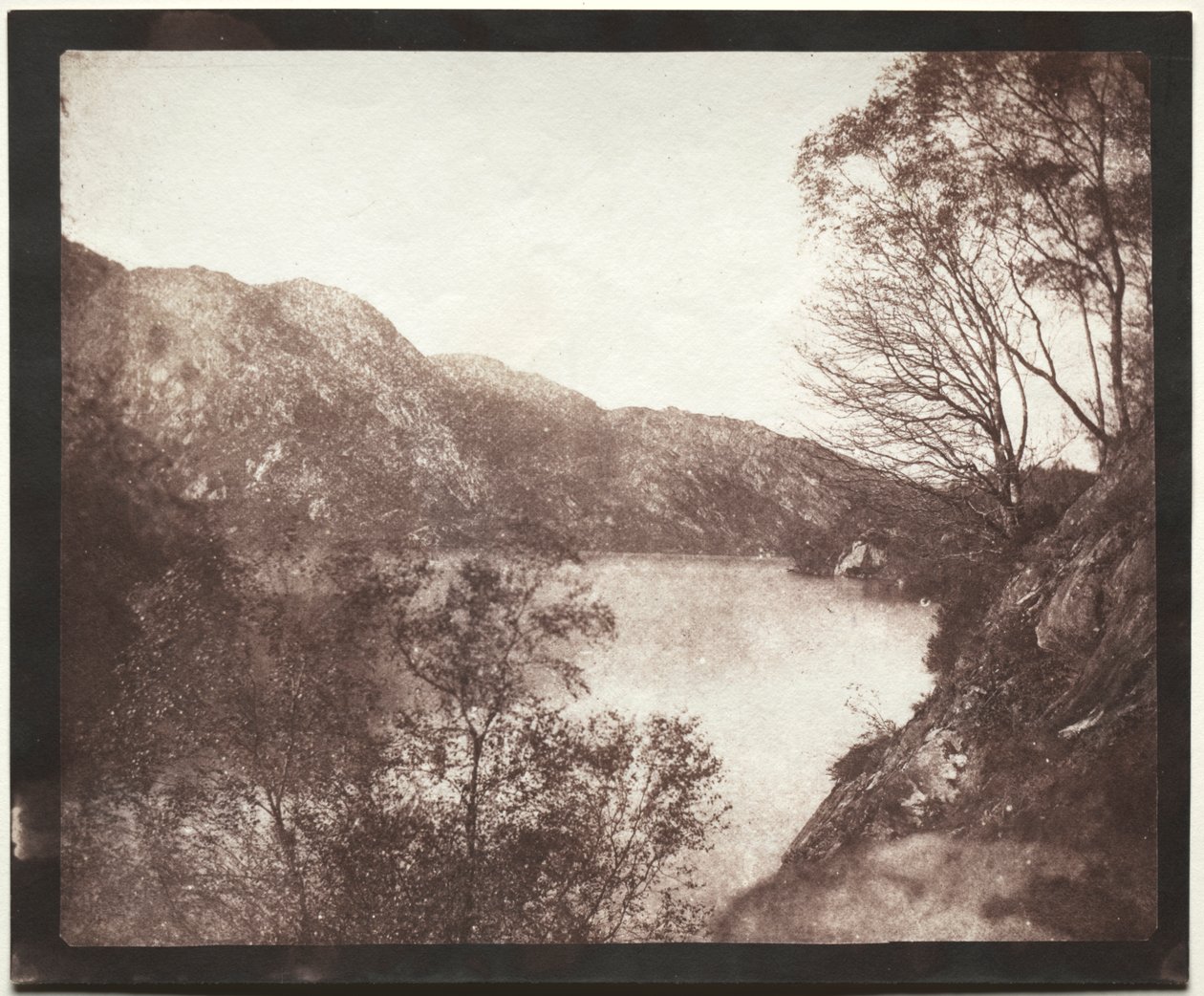 Loch Katrine av William Henry Fox Talbot