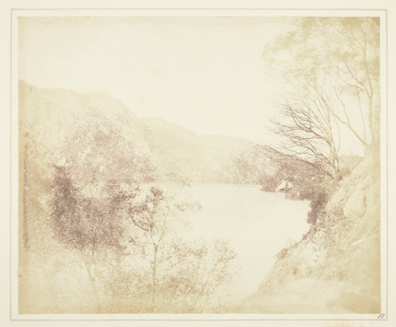Loch Katrine av William Henry Fox Talbot