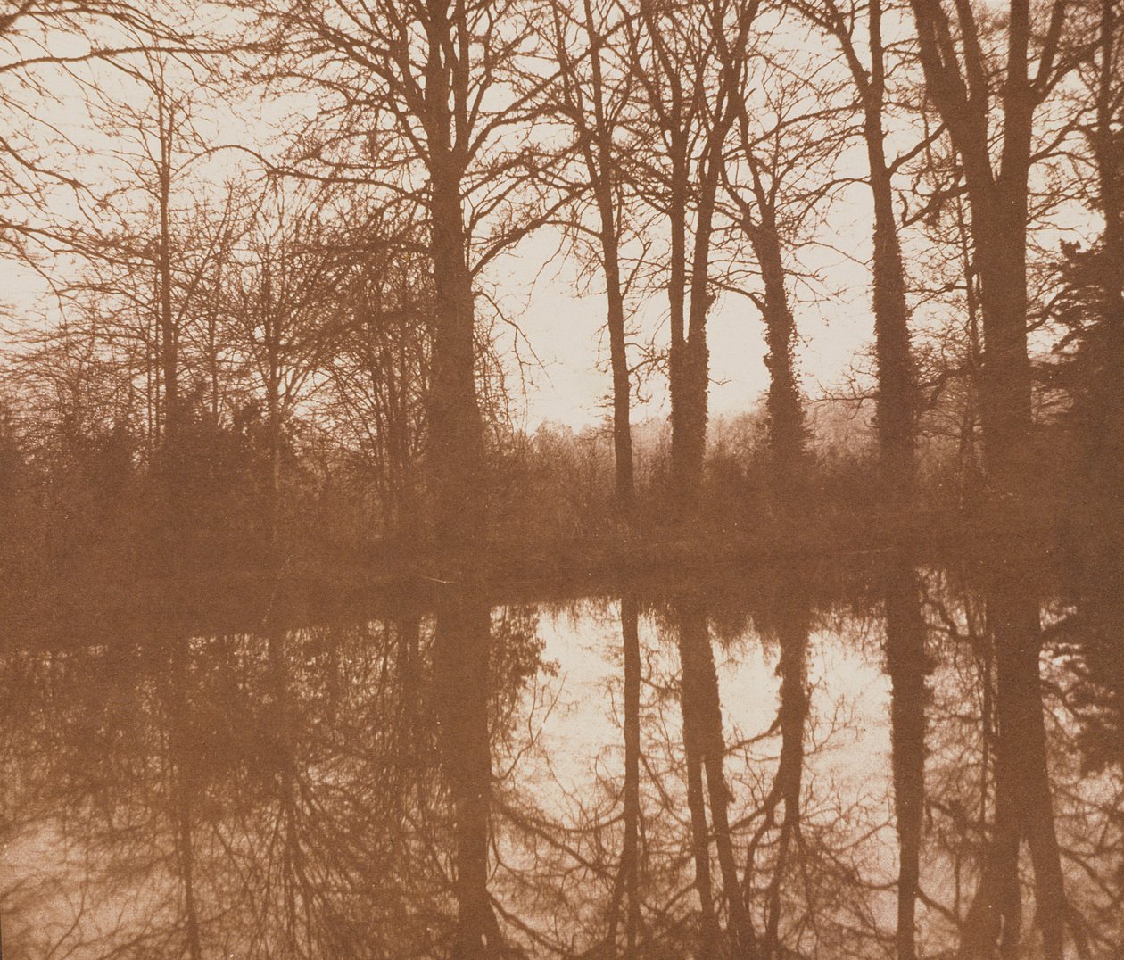 Reflections, 1843 (sepia-bilde) av William Henry Fox Talbot