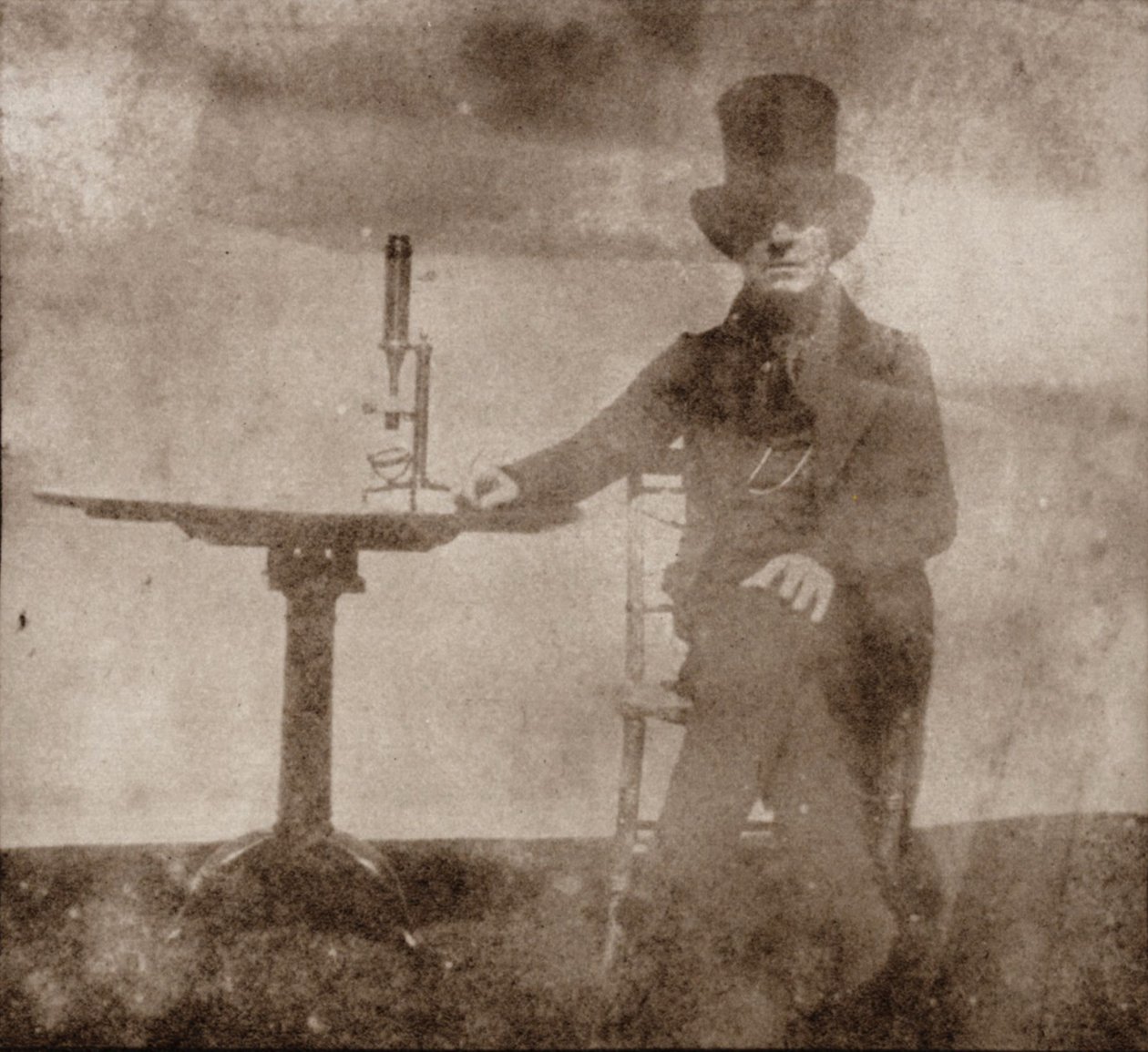 Sir David Brewster 1781-1868, ca 1841 av William Henry Fox Talbot