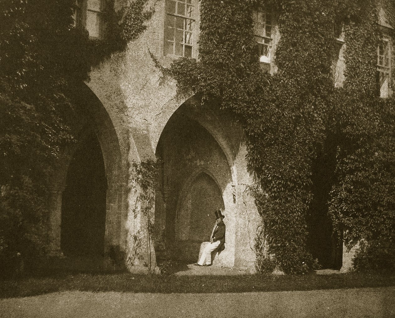 The Ancient Vestry, september 1845 (saltpapirtrykk fra calotype negativ) av William Henry Fox Talbot