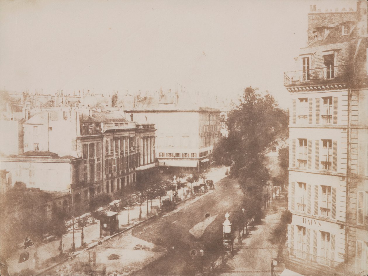 Utsikt over boulevardene i Paris av William Henry Fox Talbot
