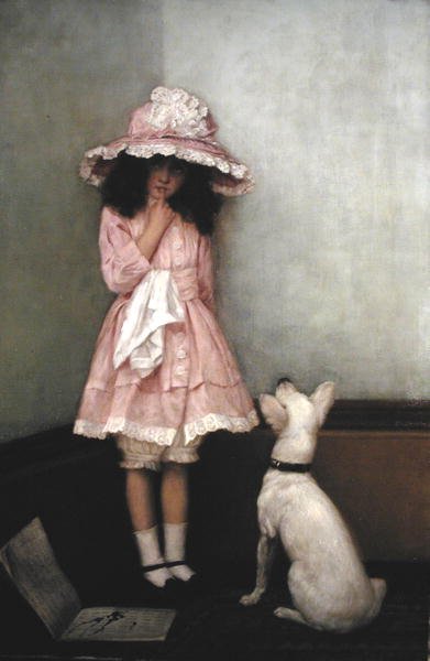 In Disgrace (olje på lerret) av William Henry Gore