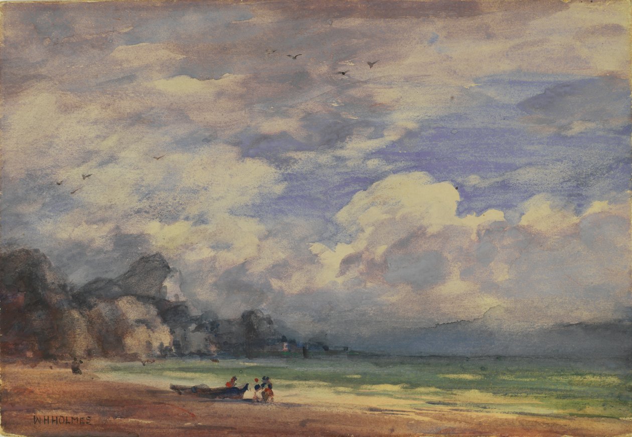 På California Coast, n.d. av William Henry Holmes