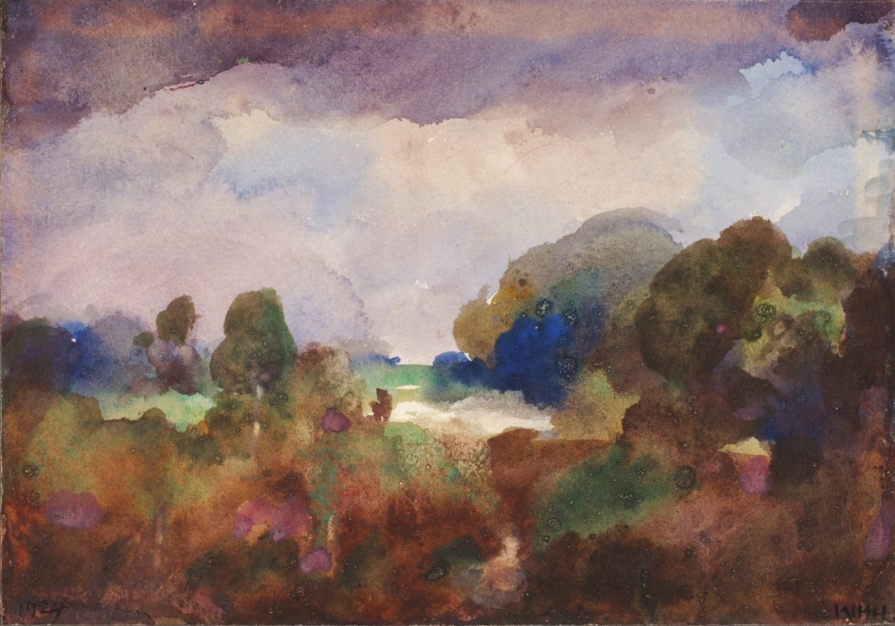 Leker med fargene, n.d. av William Henry Holmes