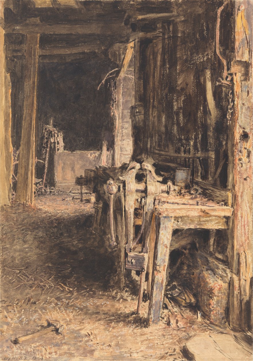 Barneinteriør av William Henry Hunt