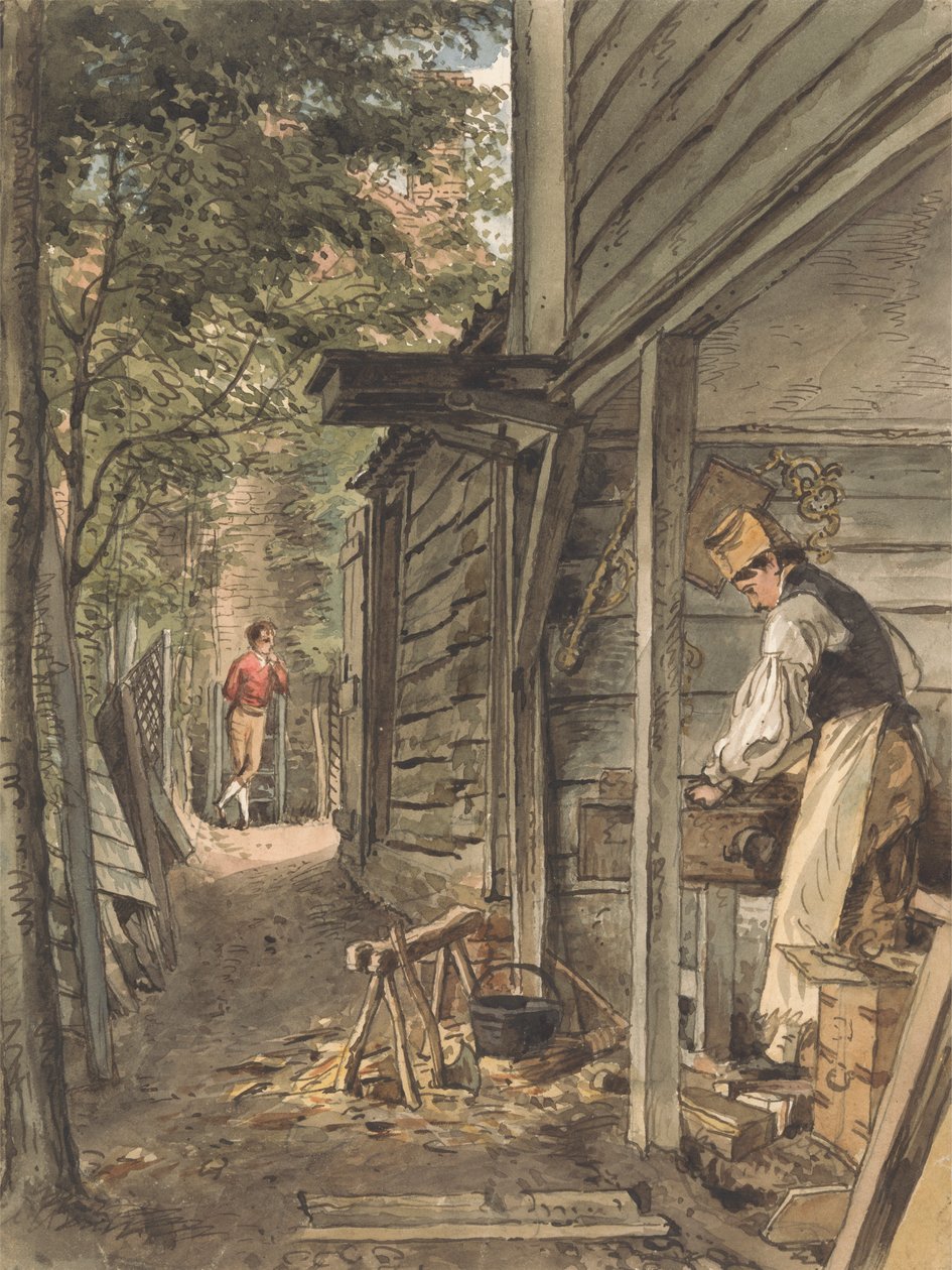 Dr. Munros snekker på jobb av William Henry Hunt