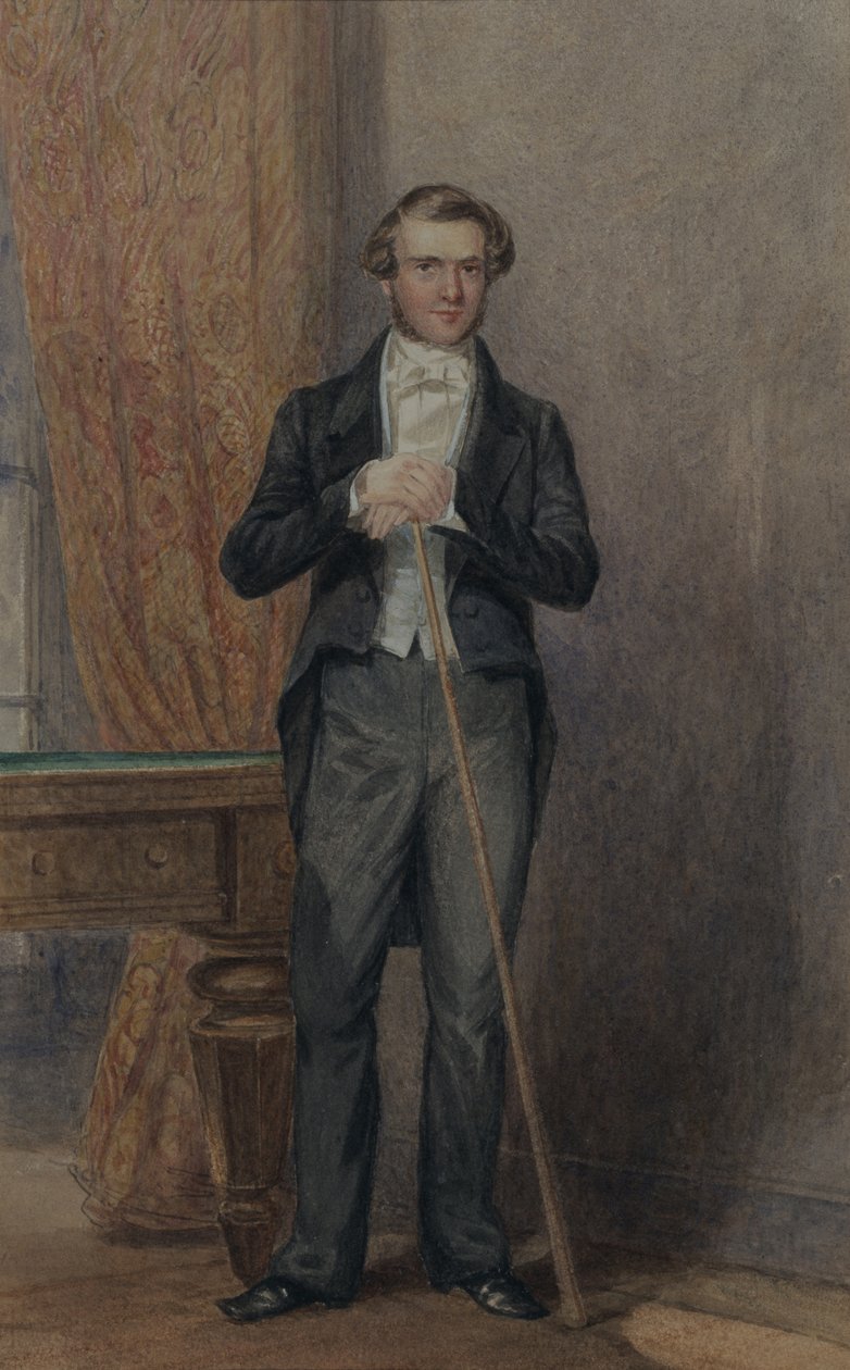 Groom of Chambers (akvarell på papir) av William Henry Hunt
