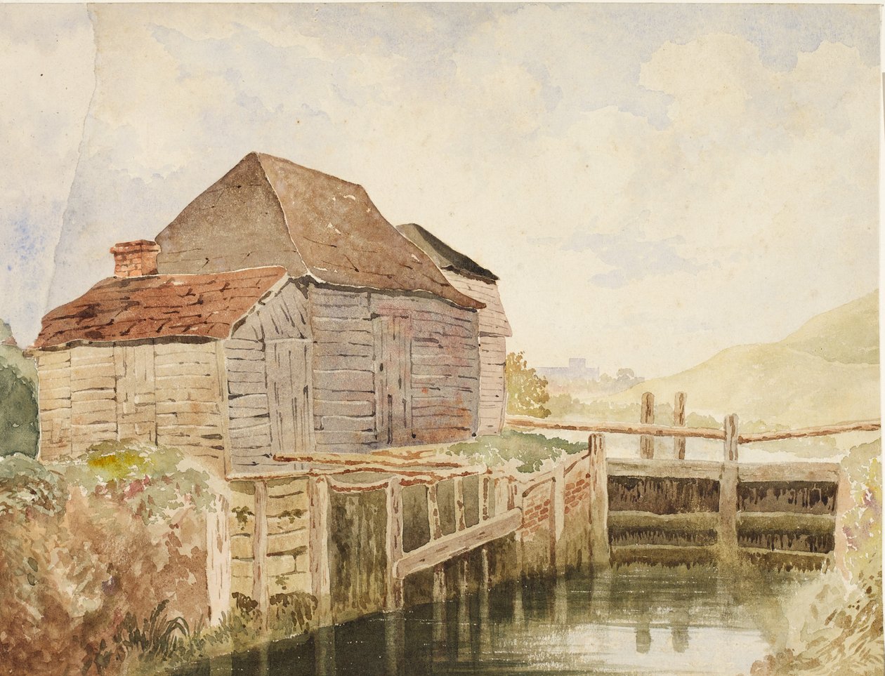 Old Mill and Lock Gates (St. Catherine