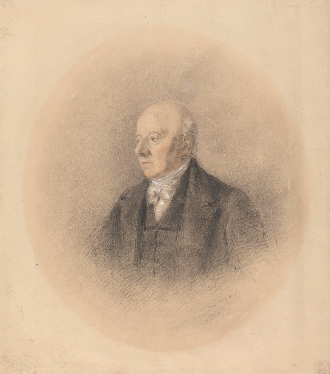 Portrett av en gentleman av William Henry Hunt