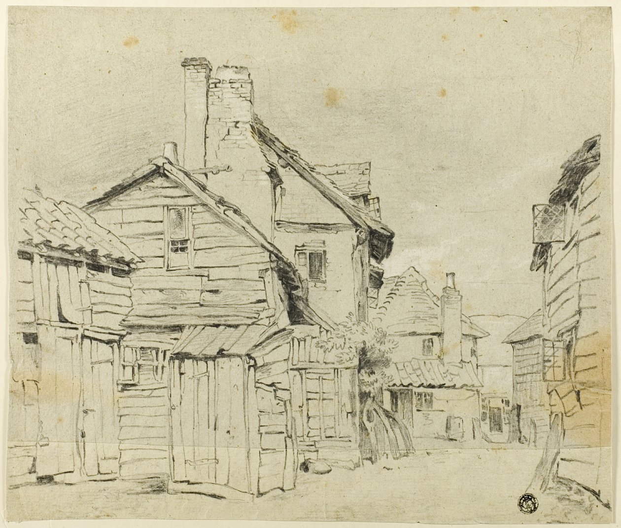 Water Lane, Watford av William Henry Hunt