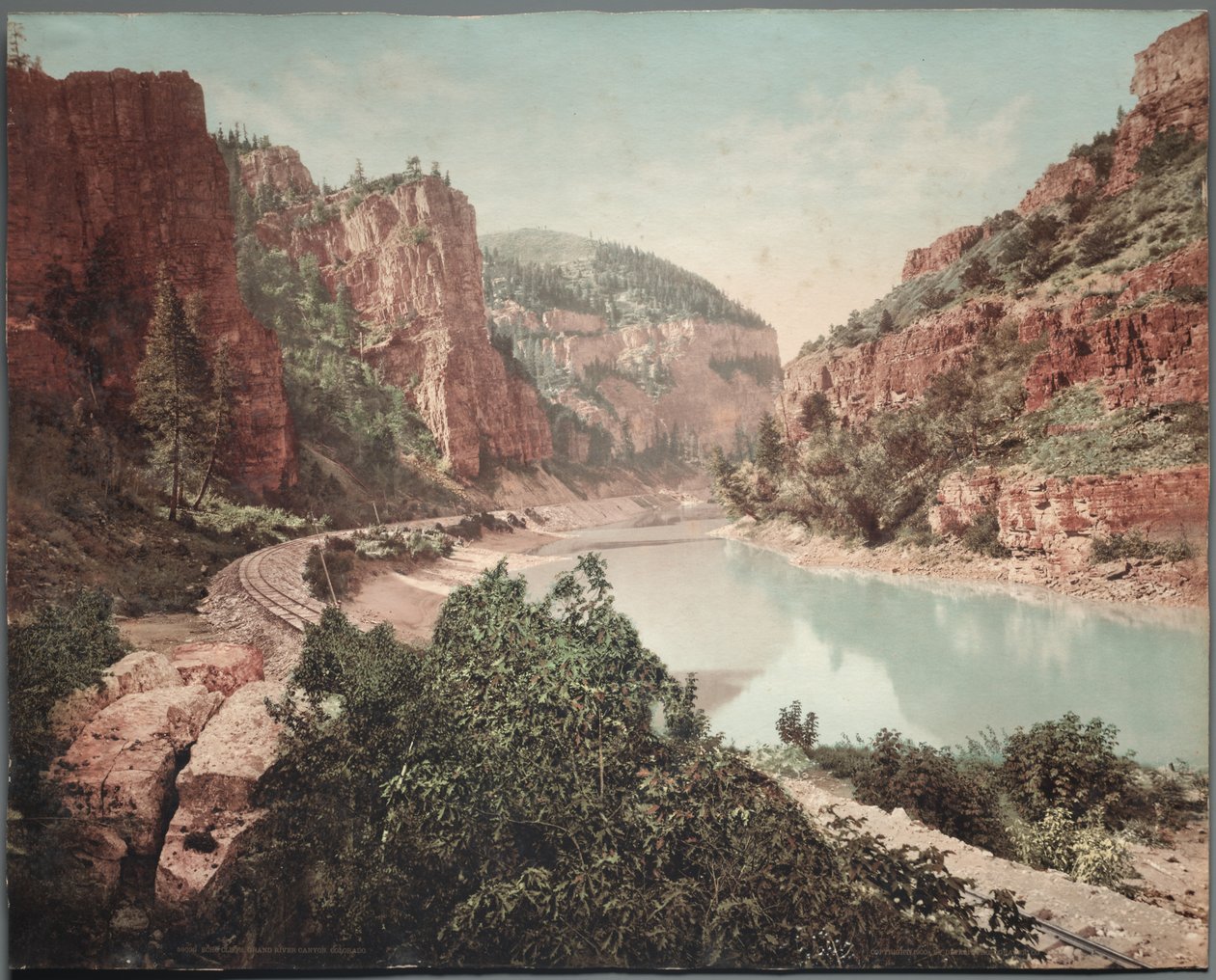 Echo Cliffs, Grand River Canyon, 1890-tallet. av William Henry Jackson