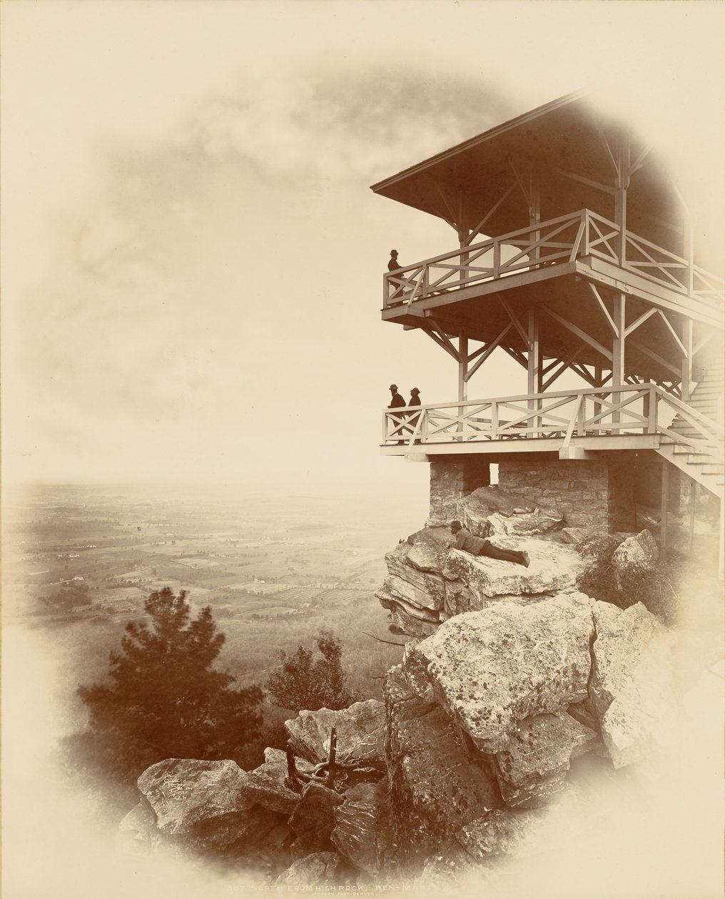 Nord for High Rock, Pen-Mar av William Henry Jackson