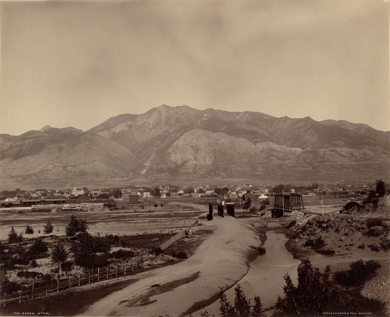 Ogden, Utah av William Henry Jackson
