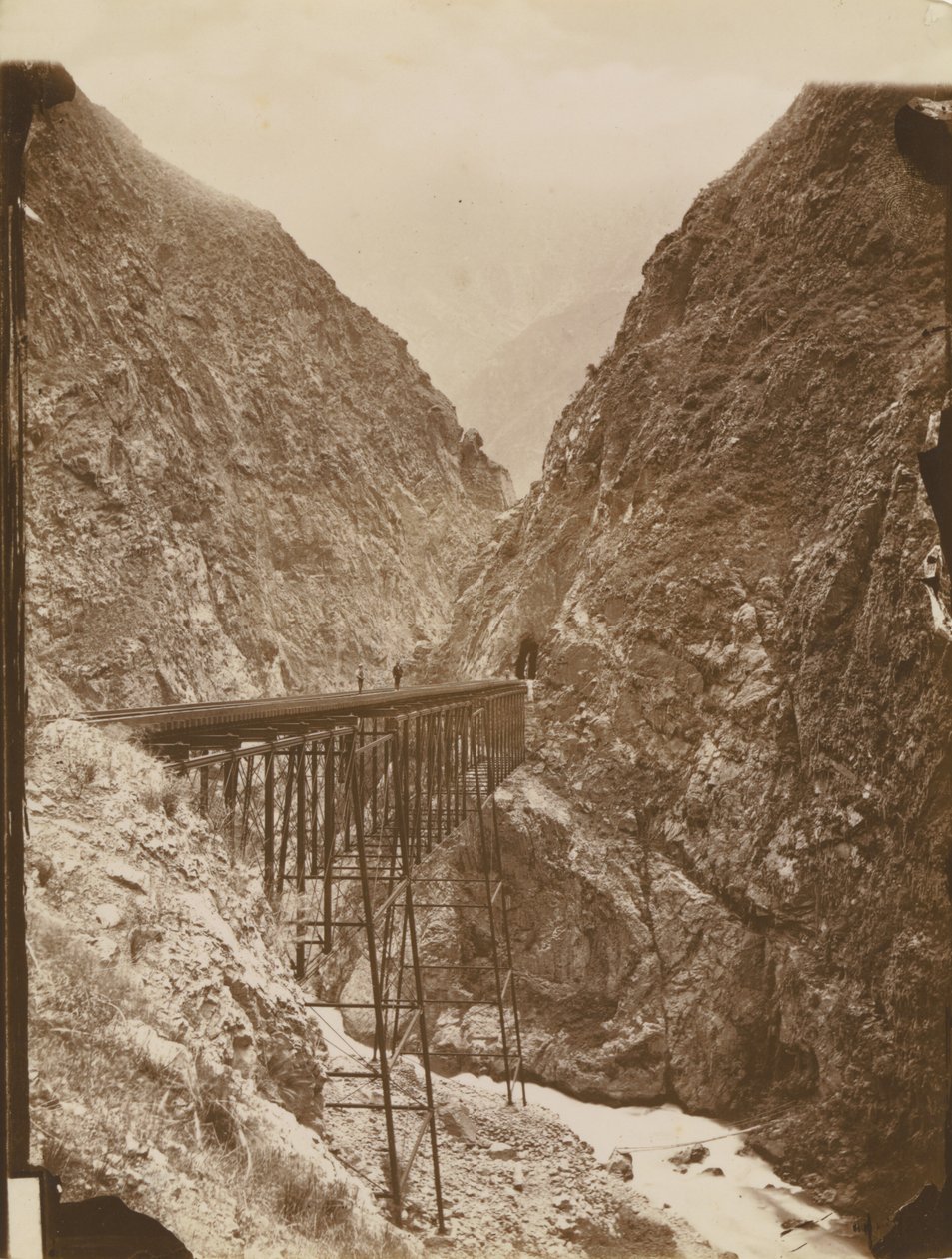Puente Infernillo av William Henry Jackson