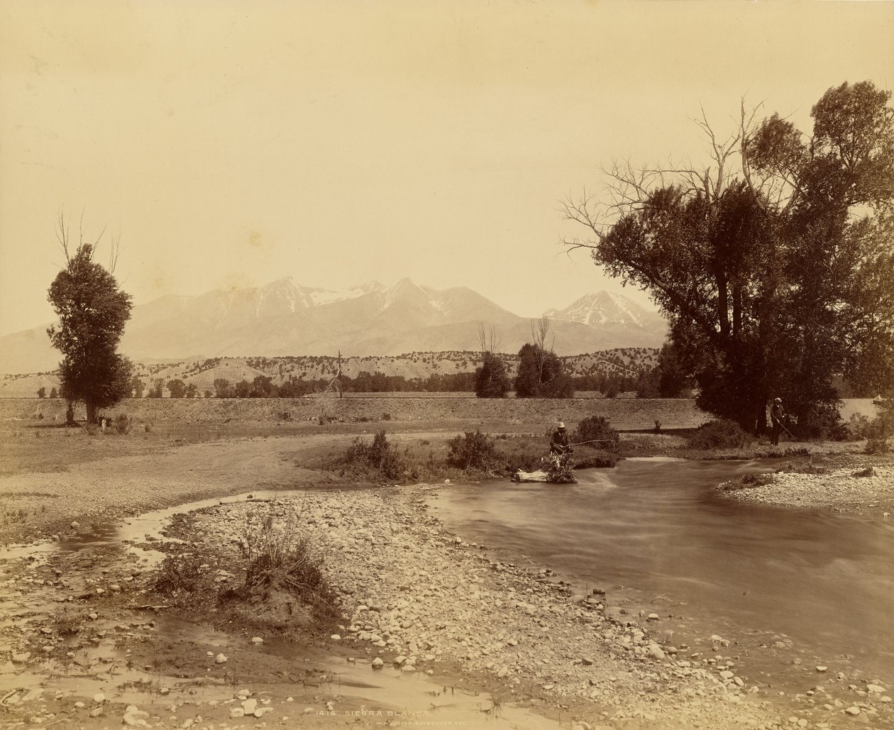 Sierra Blanca av William Henry Jackson