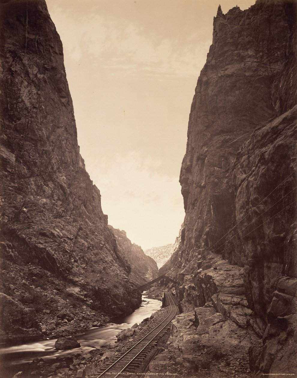 Royal Gorge, Grand Canyon i Arkansas av William Henry Jackson