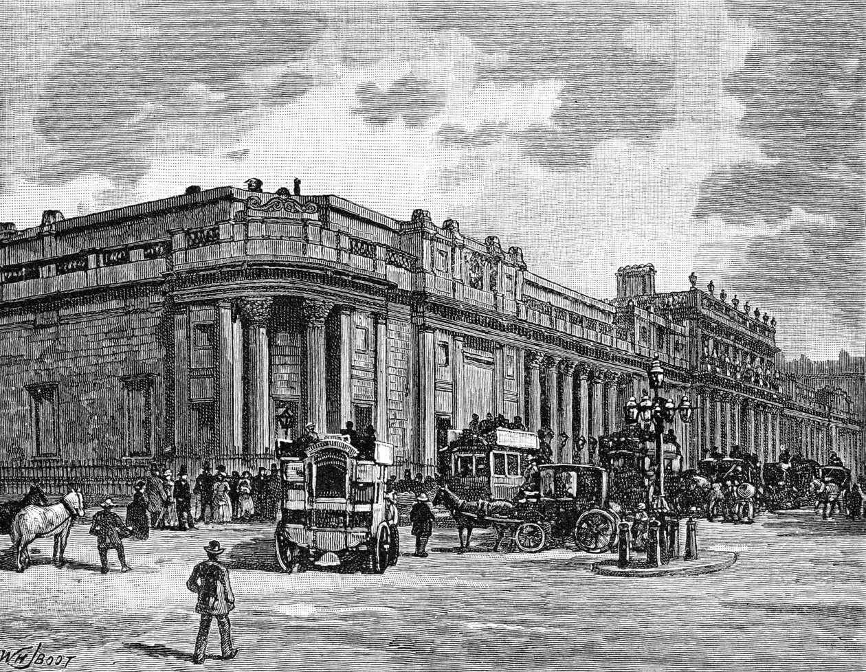 Bank of England, London, 1900. av William Henry James Boot