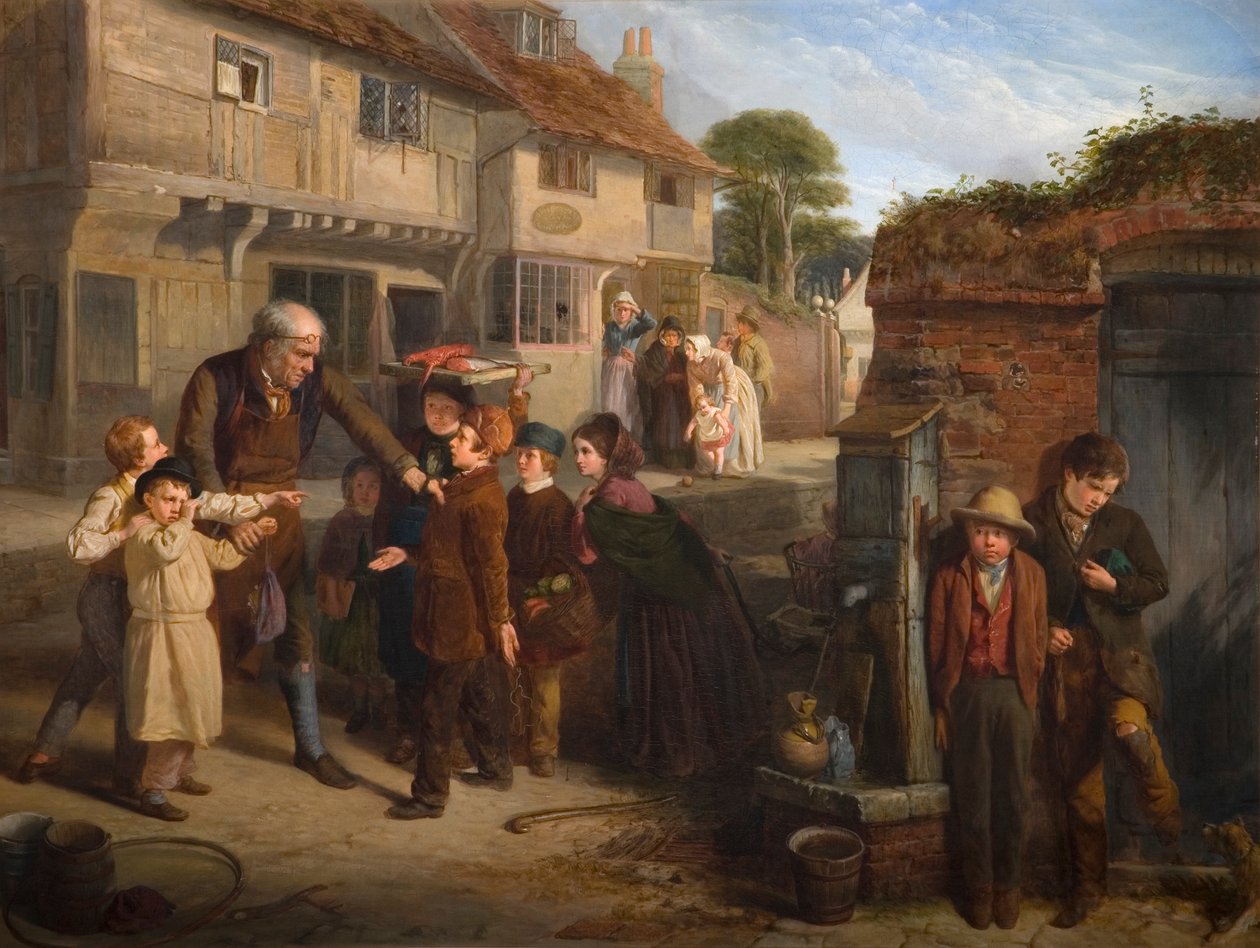 Det knuste vinduet, 1855 av William Henry Knight