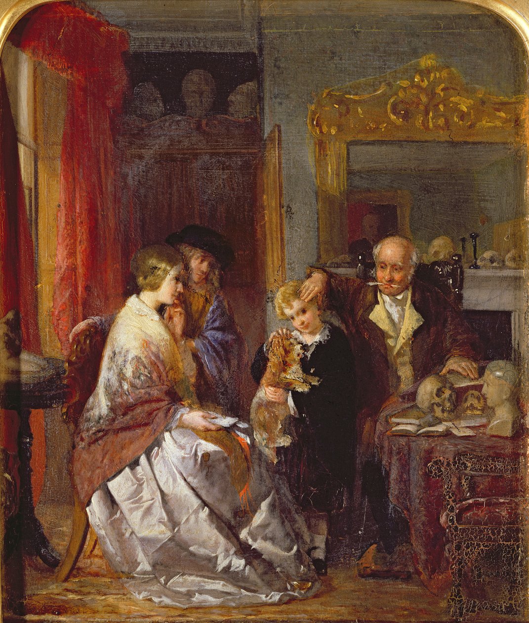 Frenologen, ca. 1852 av William Henry Knight