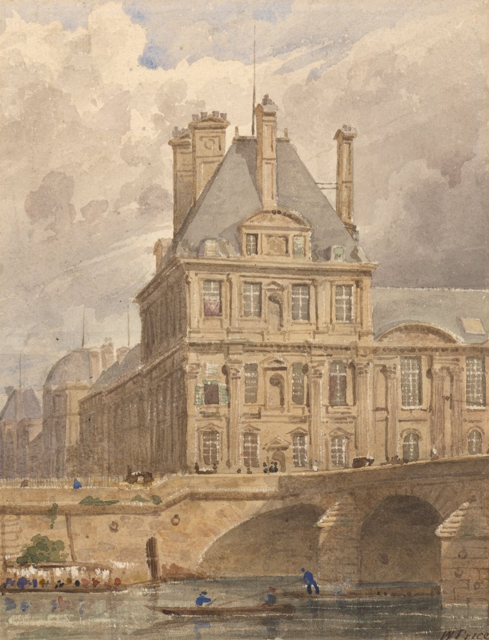 Flora Pavilion, 22. august 1828 av William Henry Lake Price