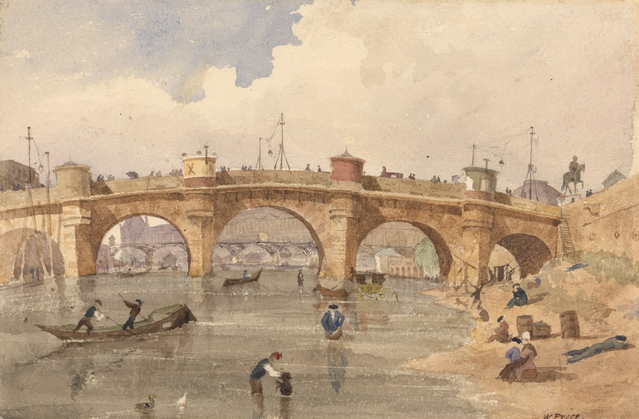 Pont Neuf av William Henry Lake Price