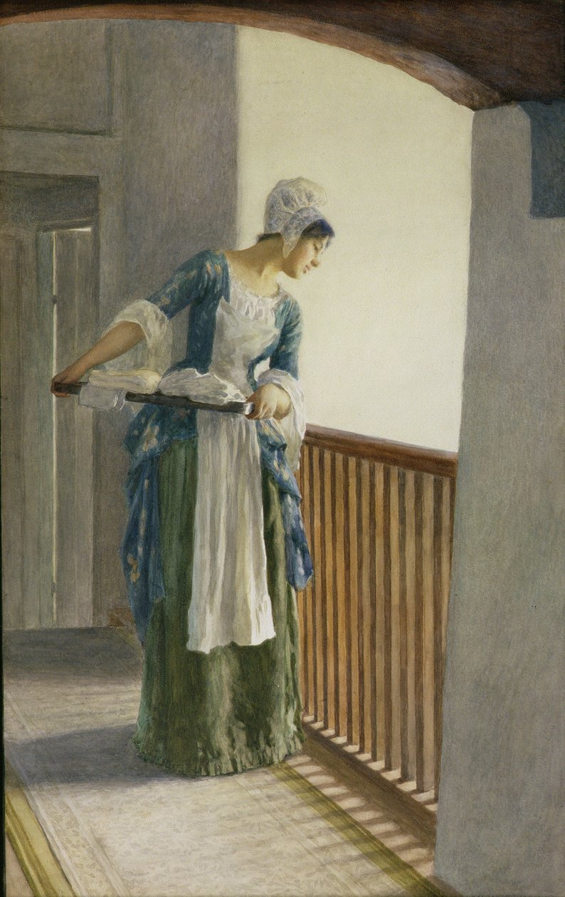 Vaskehjelpen, ca. 1920 av William Henry Margetson
