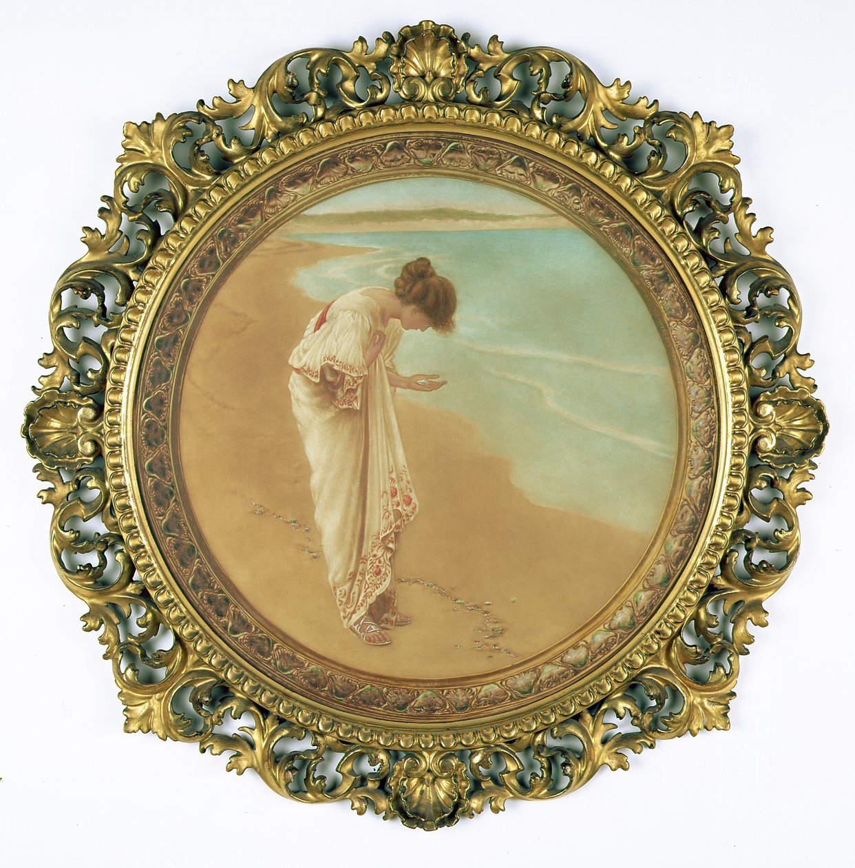 Havet har sine perler (mezzotint) av William Henry Margetson