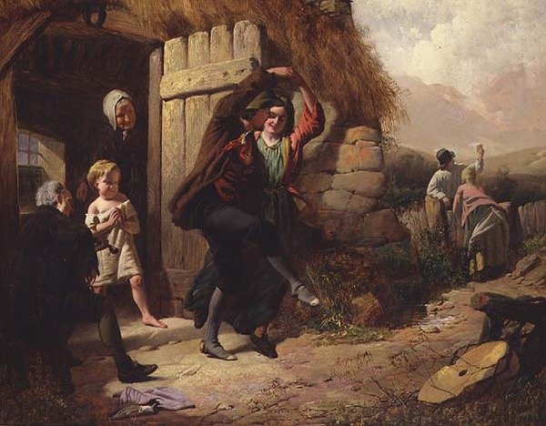 Country dansere av William Henry Midwood