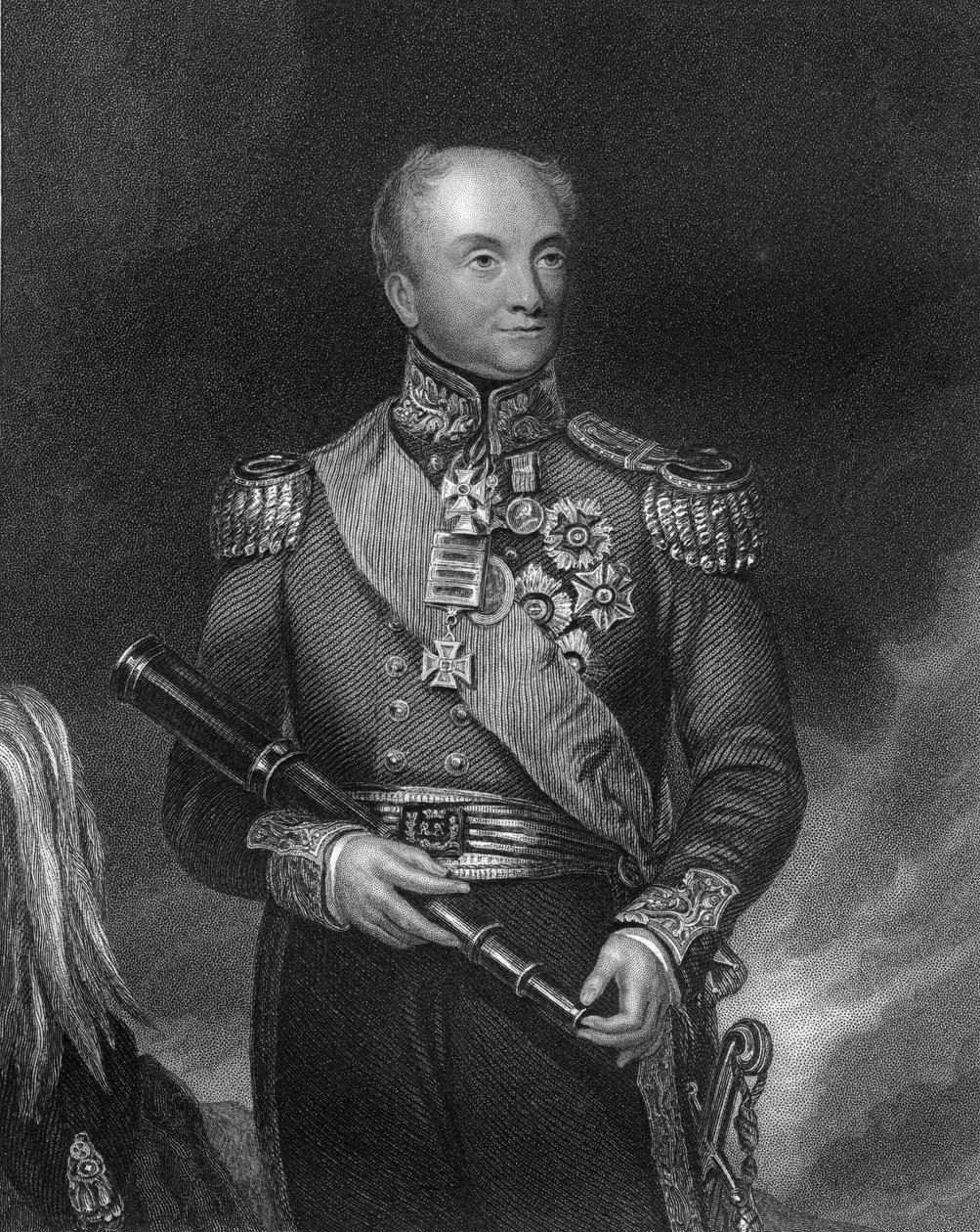 General Rowland Hill, øverstkommanderende for den britiske hæren, c1830-c1835 c1857. av William Henry Mote