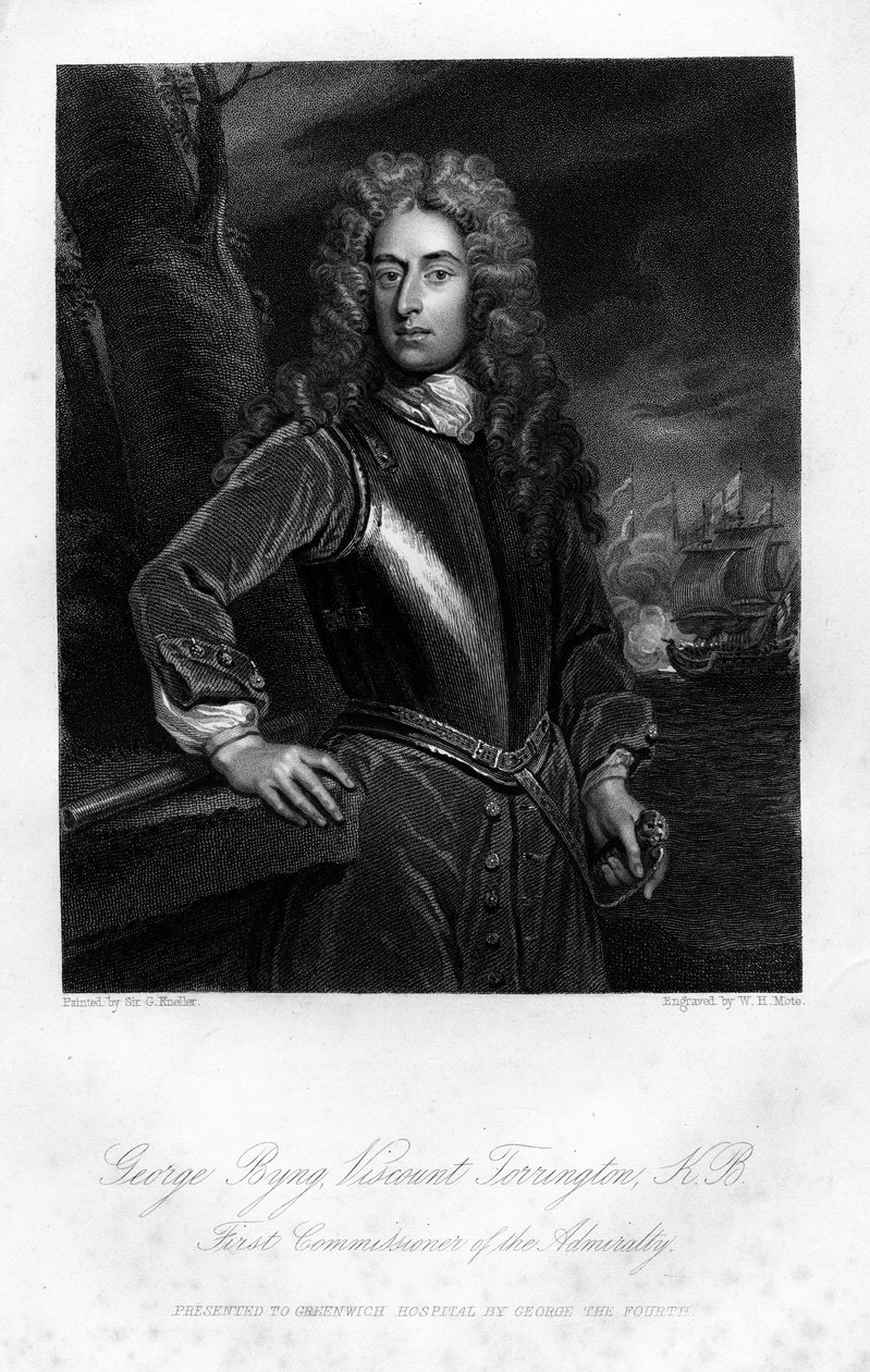 George Byng, Viscount Torrington, 1837 av William Henry Mote