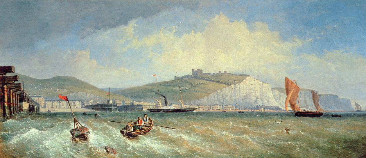 Dover, 1800-tallet av William Henry Prior