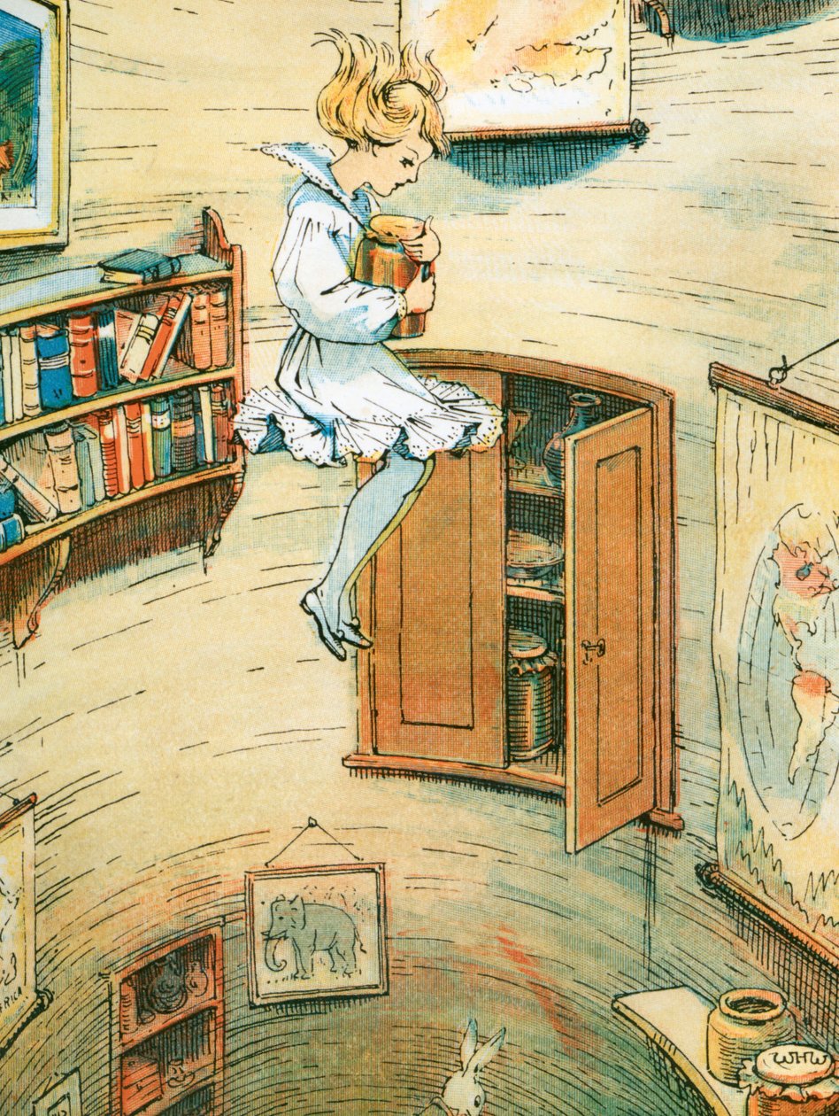 Alice i Eventyrland, Bokplate av William Henry Romaine Walker