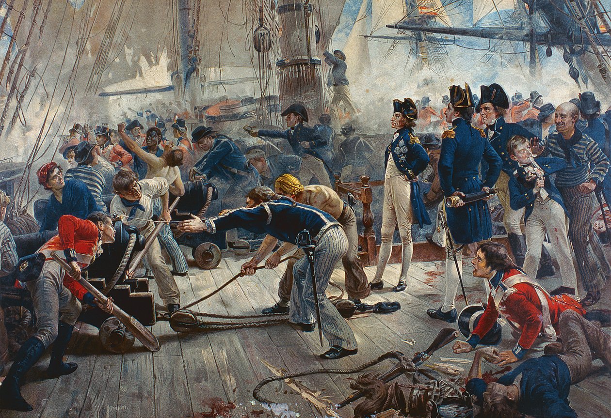 Helten fra Trafalgar av William Heysham Overend