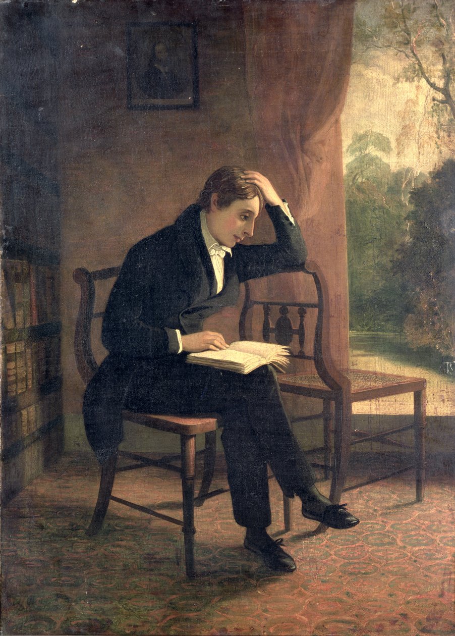 Portrett av John Keats (etter Joseph Severn) av William Hilton