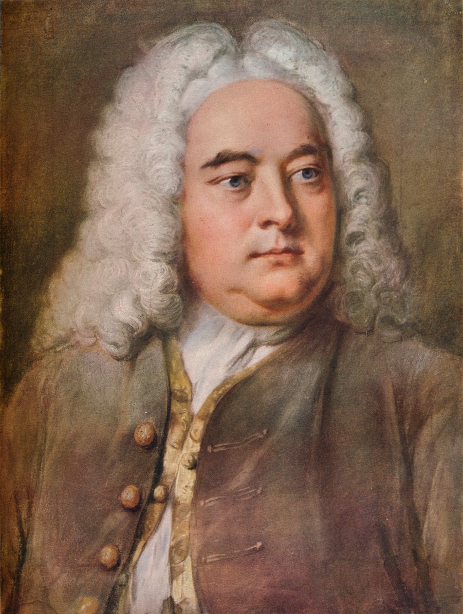 Handel, c1740, 1920. av William Hoare