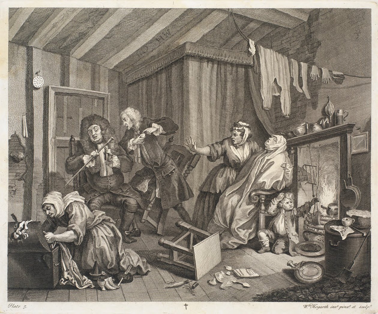 En skjøges fremgang av William Hogarth
